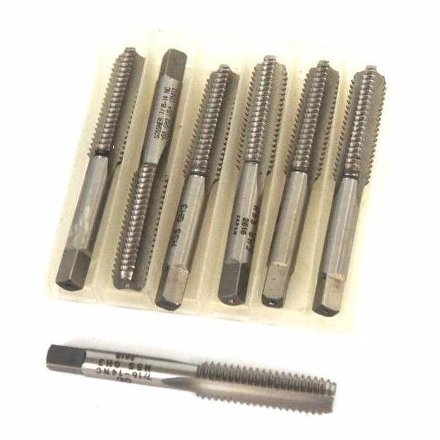 Used LOT OF 7 NEW SOSSNER OHT-11720-C BOTTOMING TAPS 7/16-14 NC
