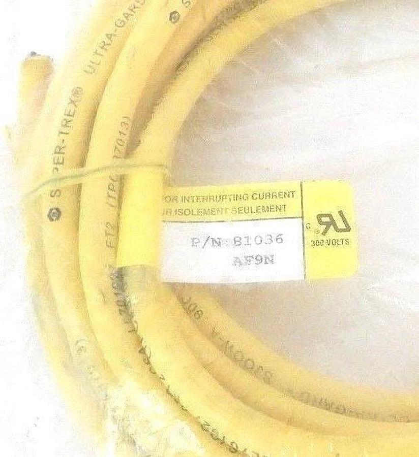 Used LOT OF 2 NEW TPC WIRE & CABLE 81036 FEMALE CABLE 6M 3-POLE DC