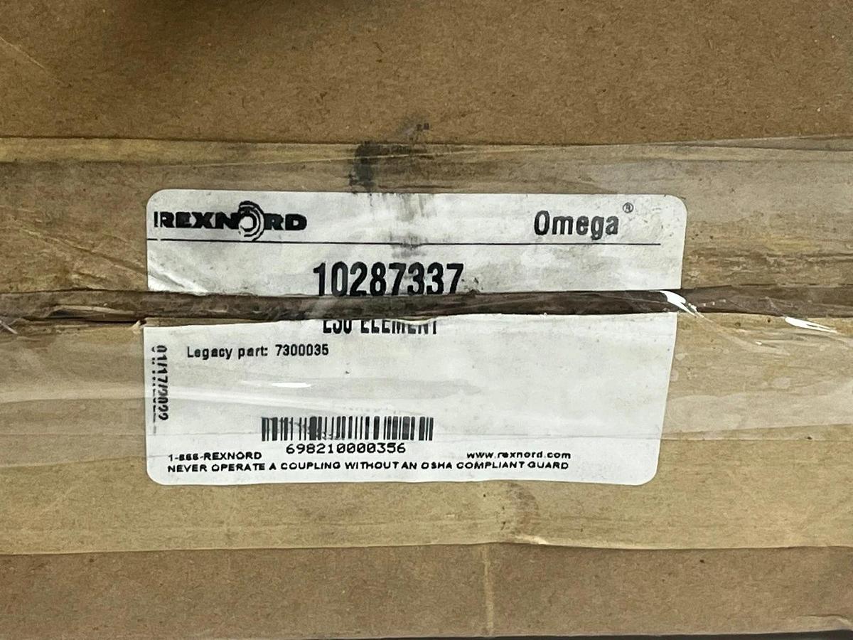 Rexnord Omega E30 Close-Coupled Elastomeric Coupling Element 10287337 NEW