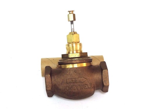 Used NEW HONEYWELL V5011F 1071 1 SINGLE SEATED 2-WAY WATER VALVE V5011F10711