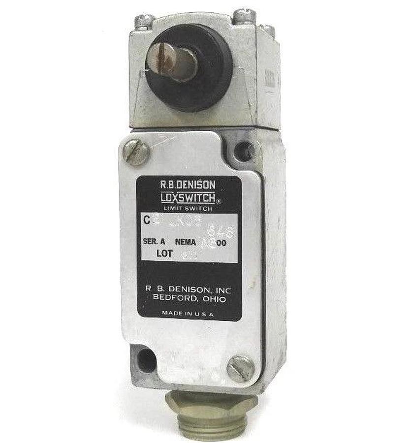 Used R.B. DENISON C2-JK05 LIMIT SWITCH C2JK05 LOT 677, SER. A, NEMA A6