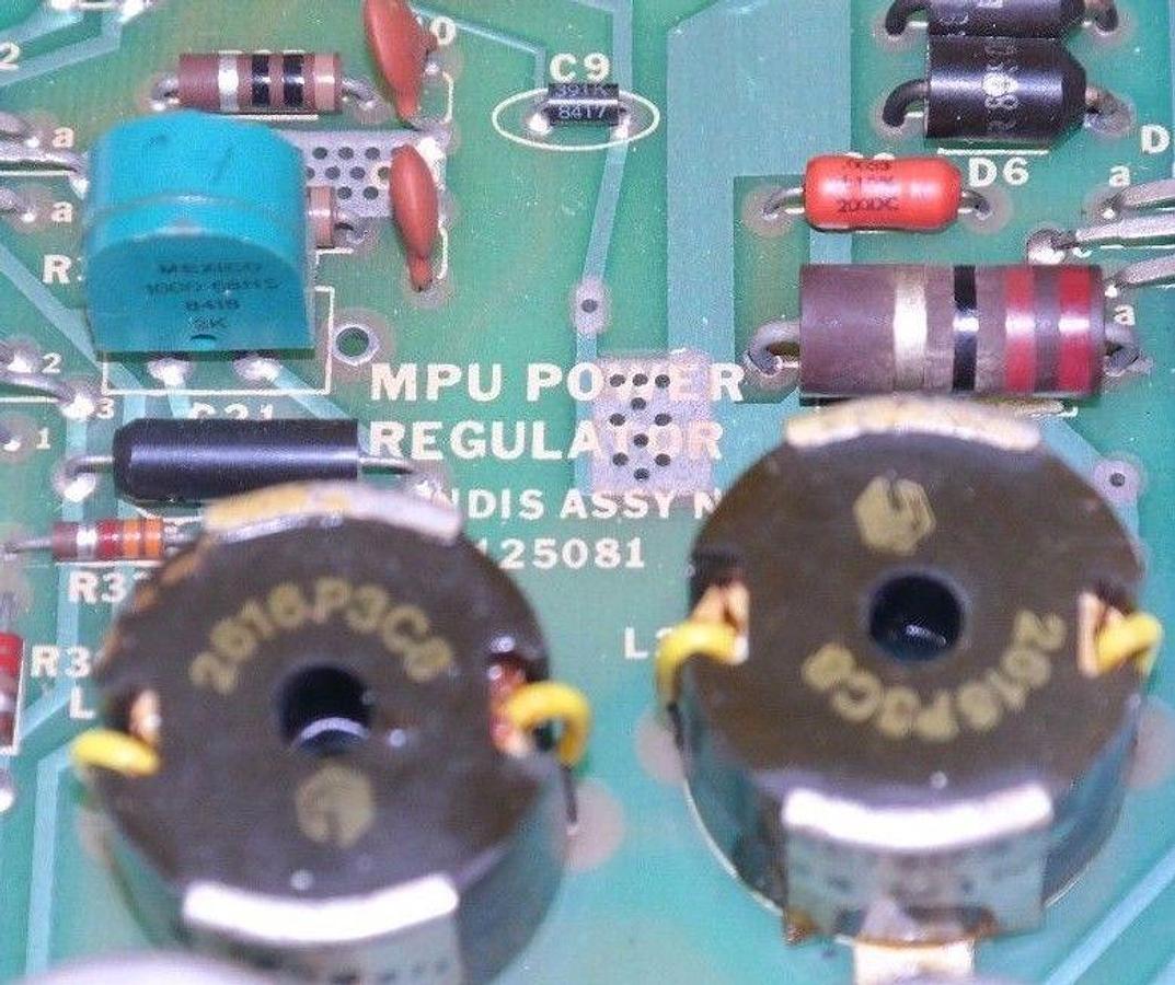 Used LANDIS A125081 MPU POWER REGULATOR BOARD