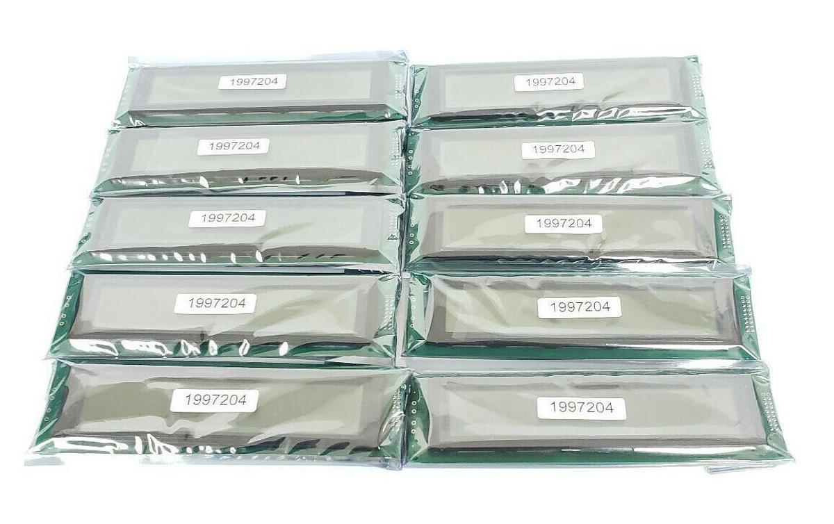 Used LOT OF 10 NEW NEWHAVEN NHD-0440AZ-RN-FBW LCD DISPLAY MODULES 113258-12-07-26