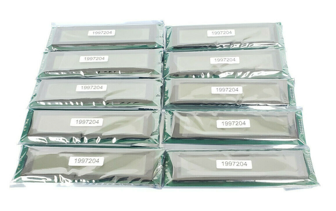 Used LOT OF 10 NEW NEWHAVEN NHD-0440AZ-RN-FBW LCD DISPLAY MODULES 113258-12-07-26