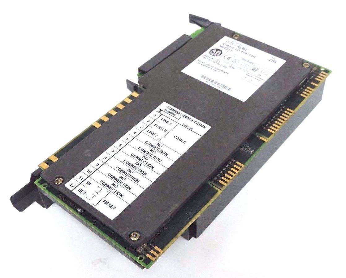 Used ALLEN BRADLEY 1771-ASB/E REMOTE I/O ADAPTER MODULE REV C05 1771ASBE