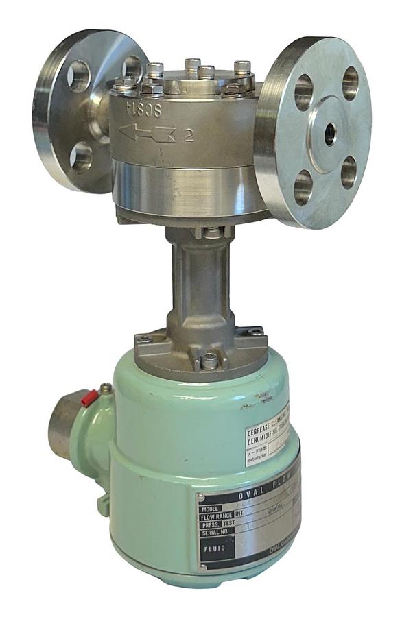 Used OVAL LC454-620-C118-F00 / LC454620C118F00 FLOW METER 10mm SIZE WATER SCS14 NSNP