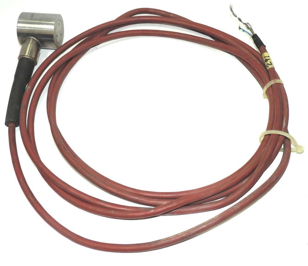 Used BROSA EBM 6111 V/3 COMPRESSION LOAD CELL TYPE 0101 0-10V 0-50KN EBM6111V3
