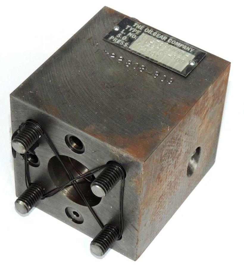 Used NEW OILGEAR COMPANY C08-23NNNN-VU-A1 CYLINDER BLOCK, L NO. L722808-309