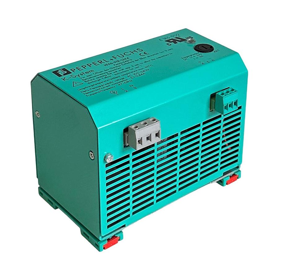 Used PEPPERL+FUCHS KFA6-STR-1.24.4 / 54270 K-System POWER SUPPLY 100-240VAC 47-63Hz