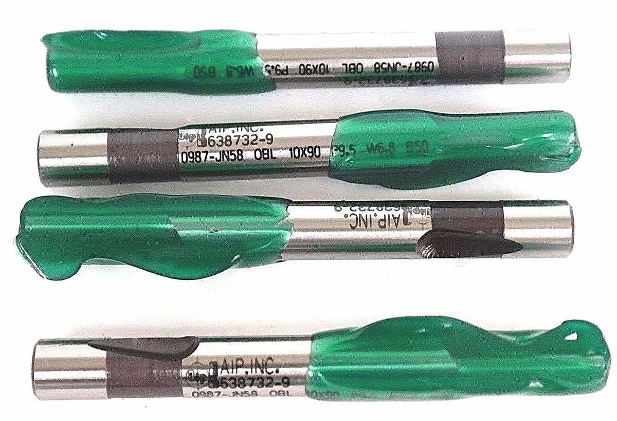 NIB AIP INC 638732-9 PUNCH 0987-JN58 OB 10X90 P9.5 W-6.8 BSO - LOT OF 4