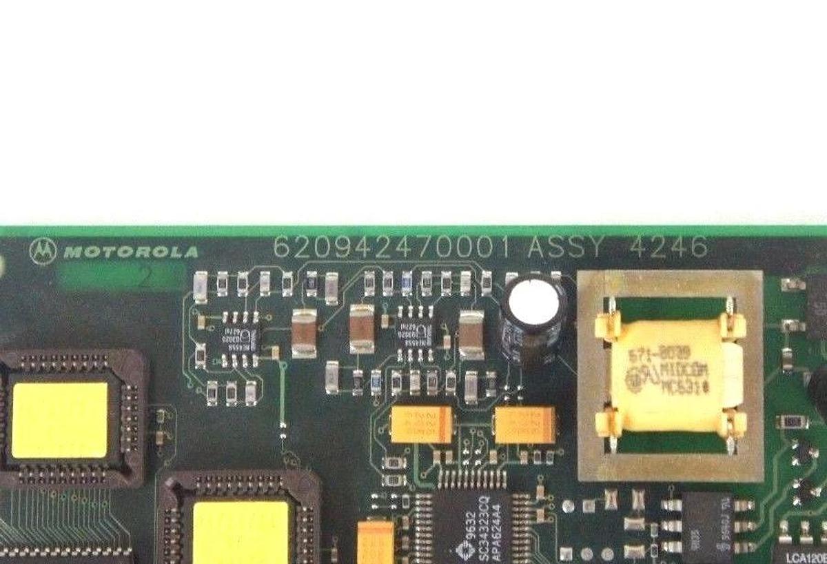 Used MOTOROLA 620942470001 ASSY 4246 ISA MODEM CARD