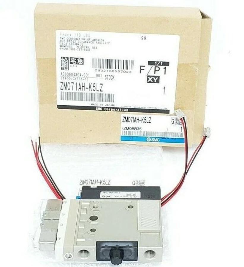 Used NIB SMC ZM071AH-K5LZ VACUUM EJECTOR VALVE ZM071AHK5LZ