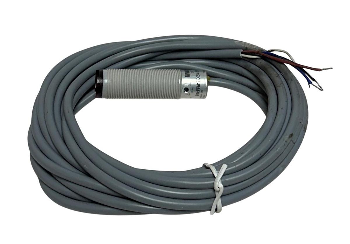Used WICK ELECTRONIC PPM18-D05N-D1V5 / 202025 M18 DIFFUSE PHOTOELECTRIC SENSOR NSNP