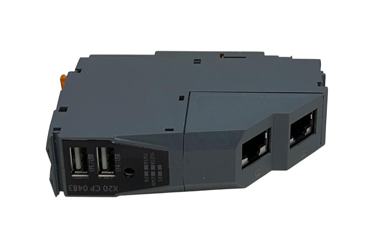 Used B&R X20 CP 0483 / X20CP0483 CPU LOGIC CONTROLLER 2- USB PORTS EtherNet NSNP