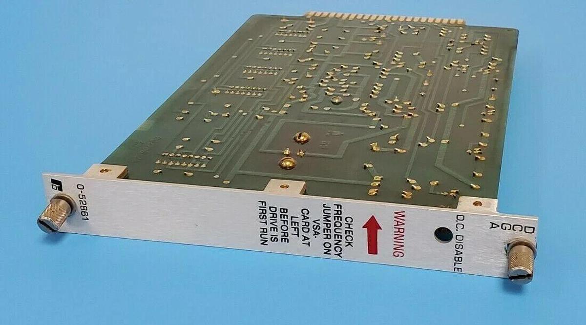 Used RELIANCE ELECTRIC 0-52861 DCGA GATE DRIVER 052861, 802286-2A