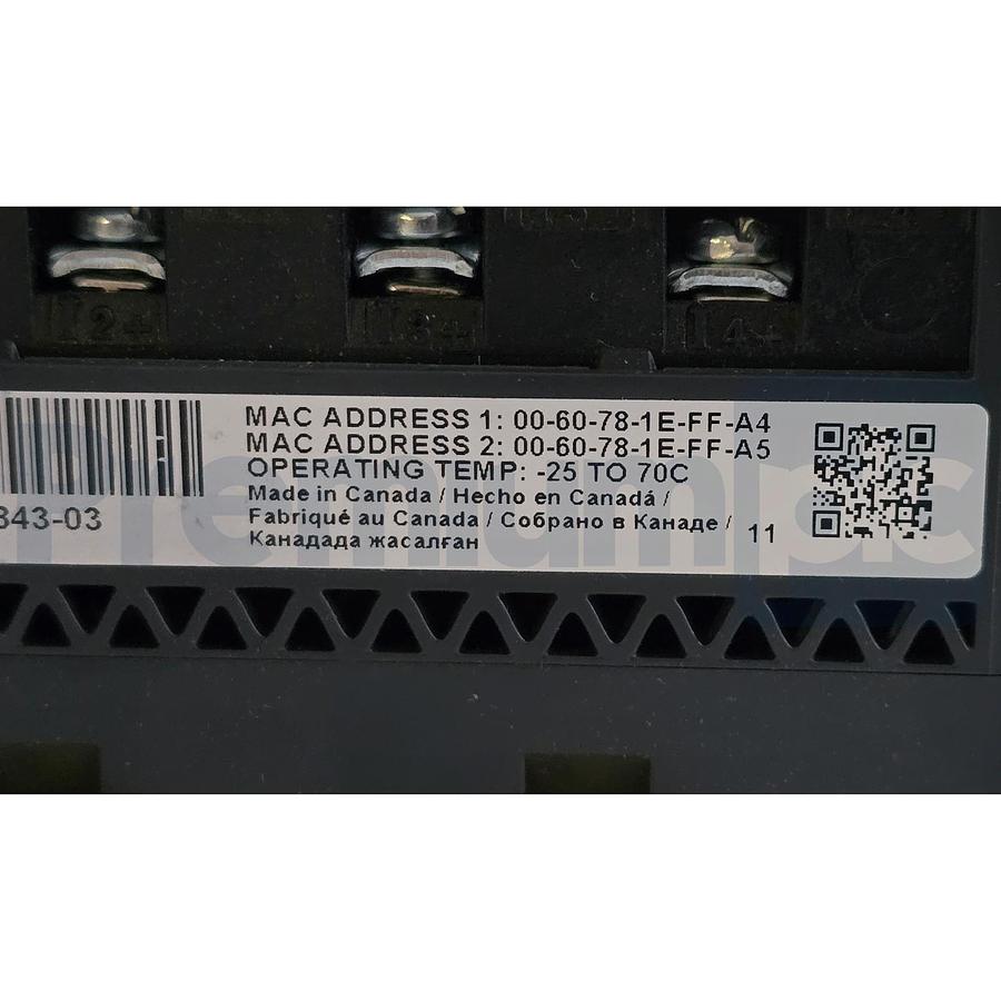 Used Schneider METSEPM8213 PowerLogic PM8000 Power Quality Meter w/METSEPM89RD96 NSNP