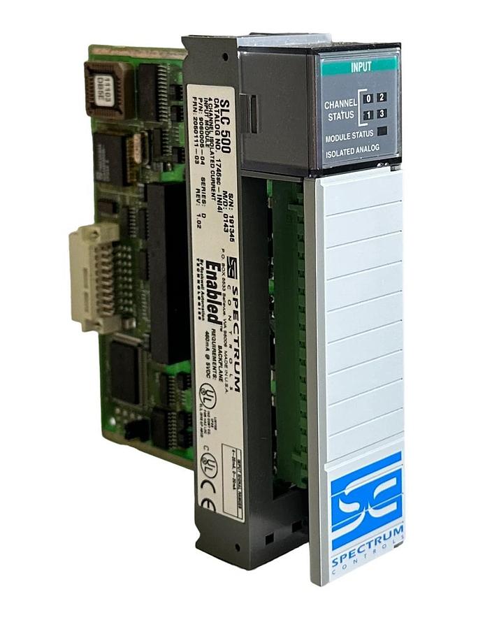 SPECTRUM CONTROLS AB 1746sc-INI4i /D SLC 500 4-CH ISOLATED ANALOG INPUT NSNP