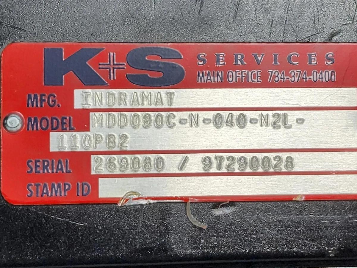 Refurbished REPAIRED REXROTH INDRAMAT MDD090C-N-040-N2L-110PB2 MDD SERVO MOTOR R911269080