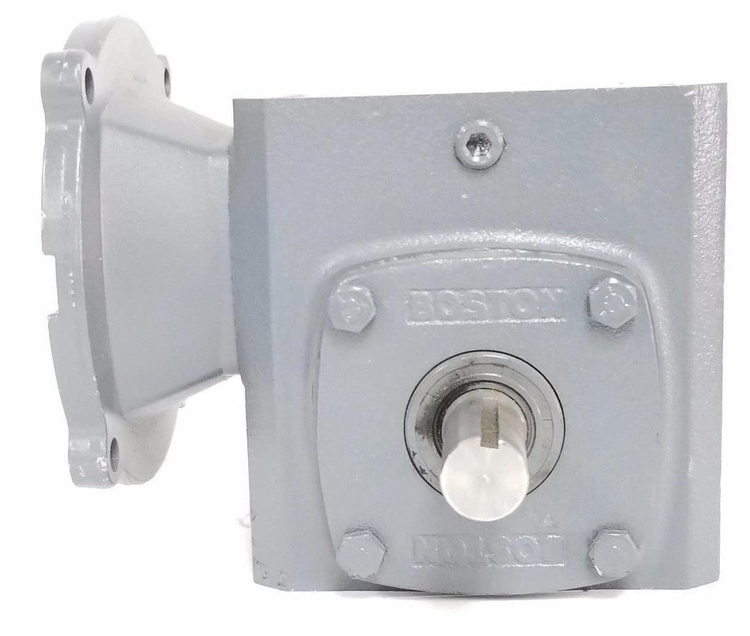Used BOSTON GEAR F71815SB5H GEAR REDUCER 0.91 INPUT HP, 422 LB. INCH OUTPUT TORQUE