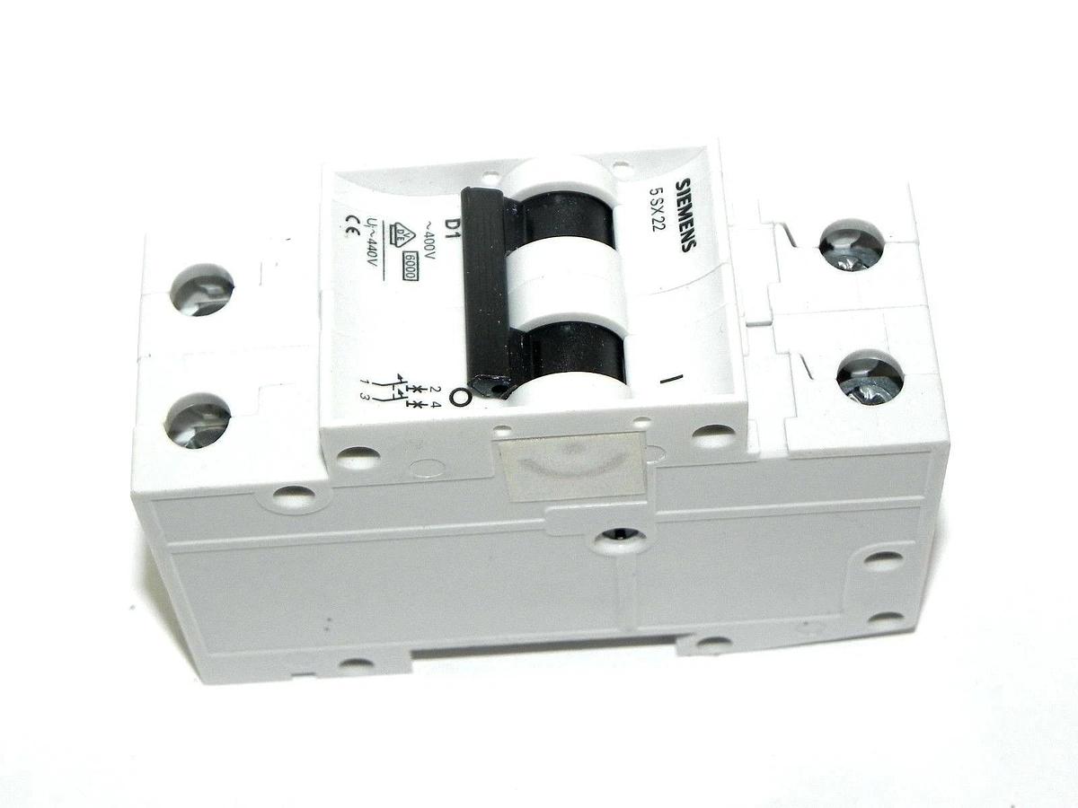 Used SIEMENS S5X22D1 CONTACTOR 400V, 5SX22, 5SX2, MAX 480V AC