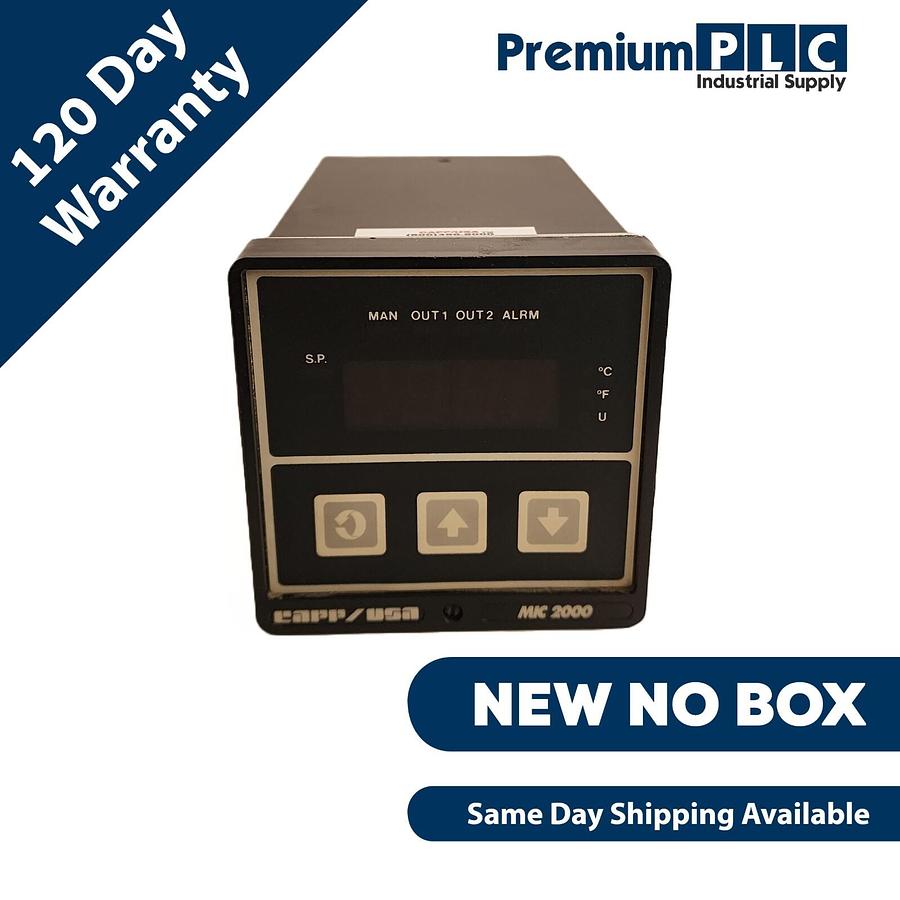 Used NEW PARTLOW CAPP/USA 2433101 MIC 2000 TEMPERATURE CONTROLLER 22058 CTC333097