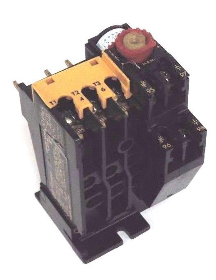 Used ALLEN BRADLEY 193-BSB22 SER. A OVERLOAD RELAY 193BSB22 RANGE: 1.5A-2.2A