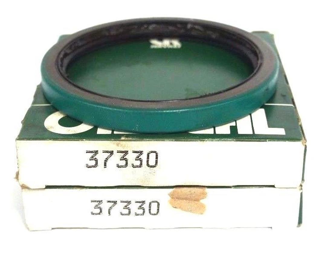 Used LOT OF 2 NIB CHICAGO RAWHIDE 37330 OIL SEALS 3.7500" X 4.5010" X 0.4690"