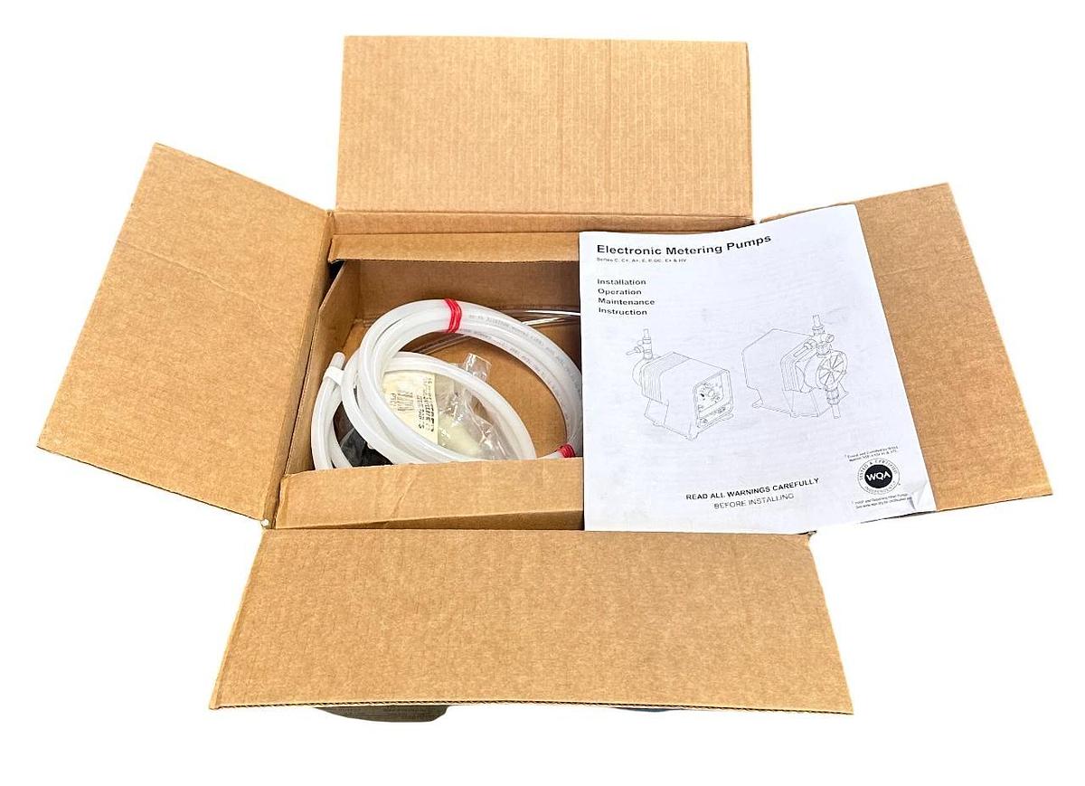 PULSAFEEDER LB04SA-PTC1-G19 / LB04SAPTC1G19 CHEMICAL METERING PUMP 115V NSMP
