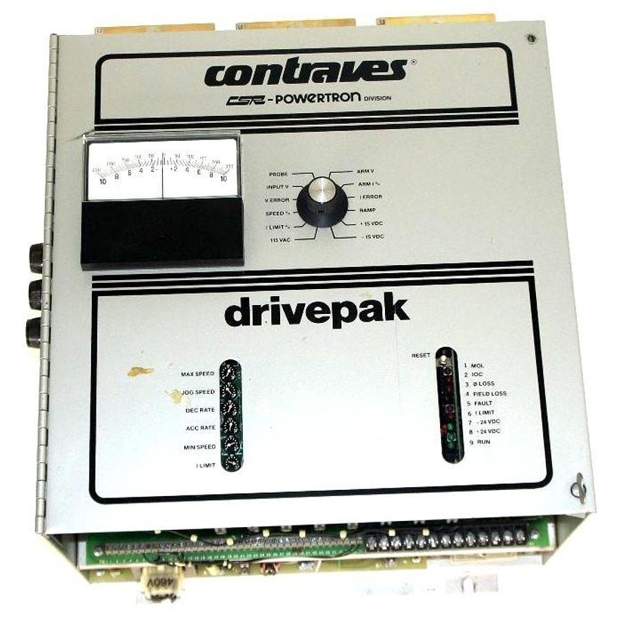 Refurbished REPAIRED CONTRAVES CSR POWERTRON A6368G01 DRIVEPAK DRIVE 2FDA6368G01 D80103-473