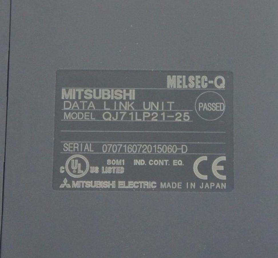 Used NEW MITSUBISHI MELSEC-Q QJ71LP21-25 DATA LINK UNIT QJ71LP2125
