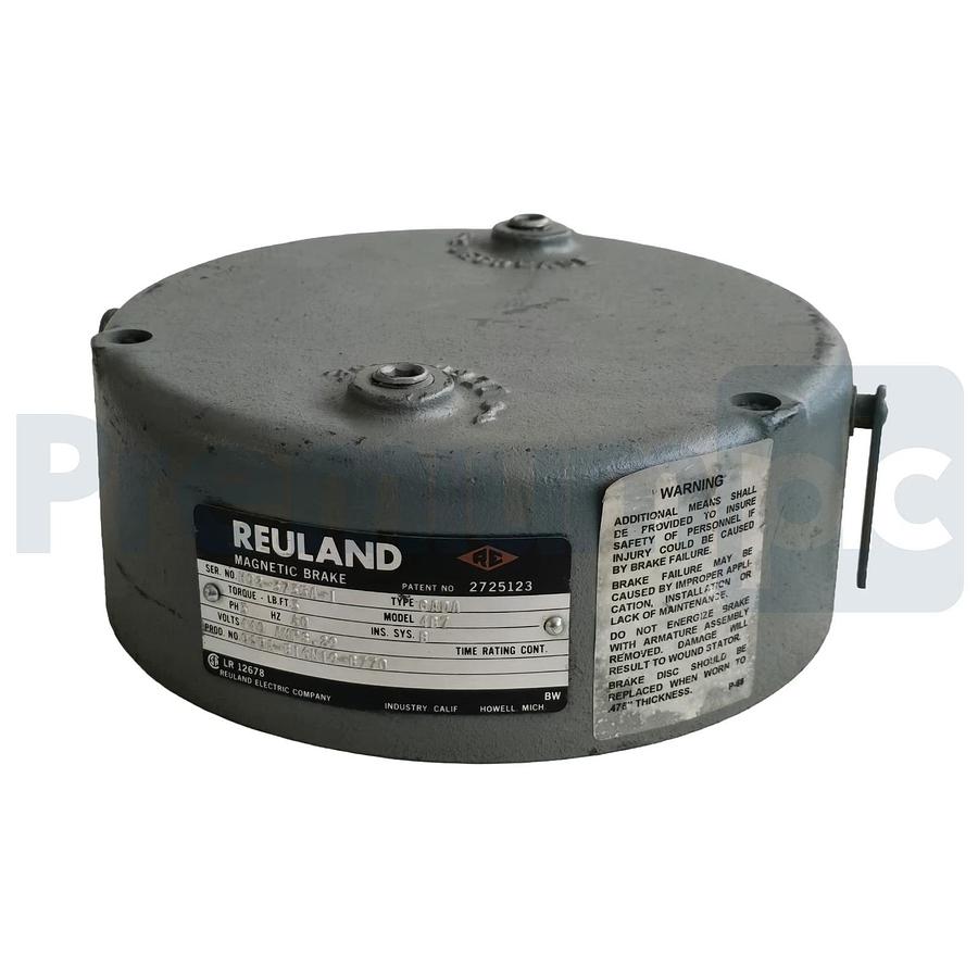 Reuland OADA Magnetic Brake Model 4B7 3 lb-ft | 440V 3-Ph 60Hz OADA-B16N19-B770