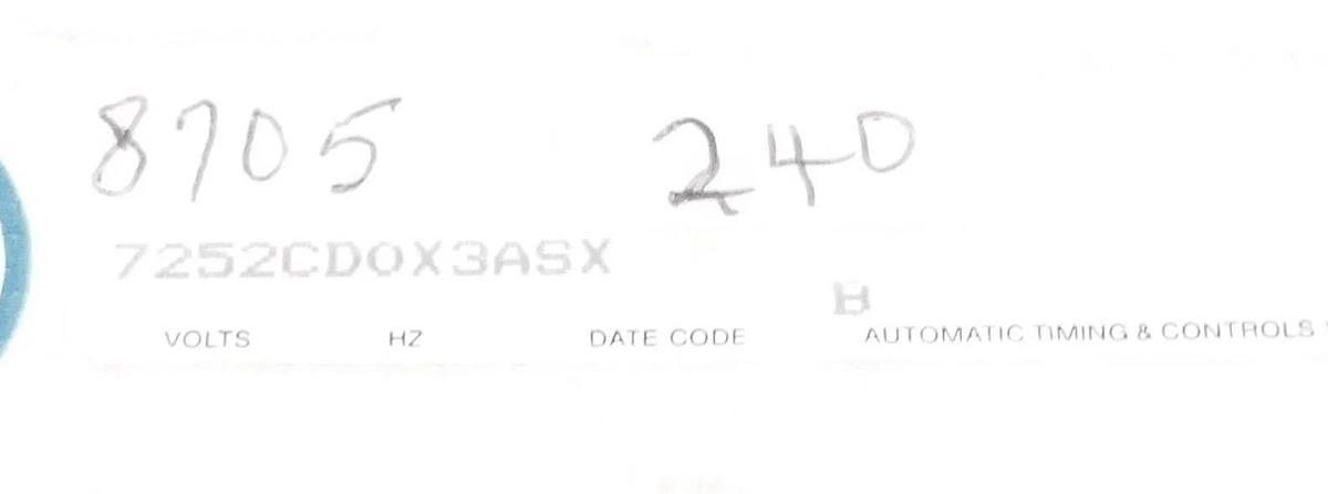 Used NIB ATC 7252CD0X3ASX PHOTOELECTRIC SENSOR CORDSET 7252CDOX3ASX