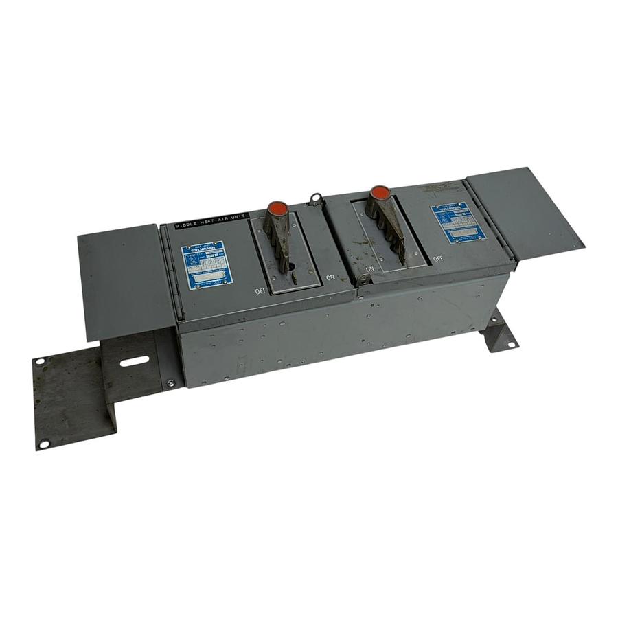 Used Sylvania QSFT633R QSF Unit Busway Plug-in Disconnect Fuse Switch 60A 240V 3P