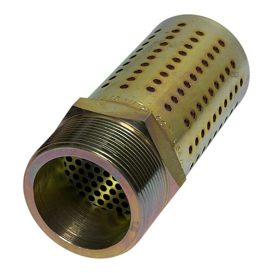 Used Alwitco B1680154168 2" NPT Bantam Exhaust Muffler 0154168 New In Box