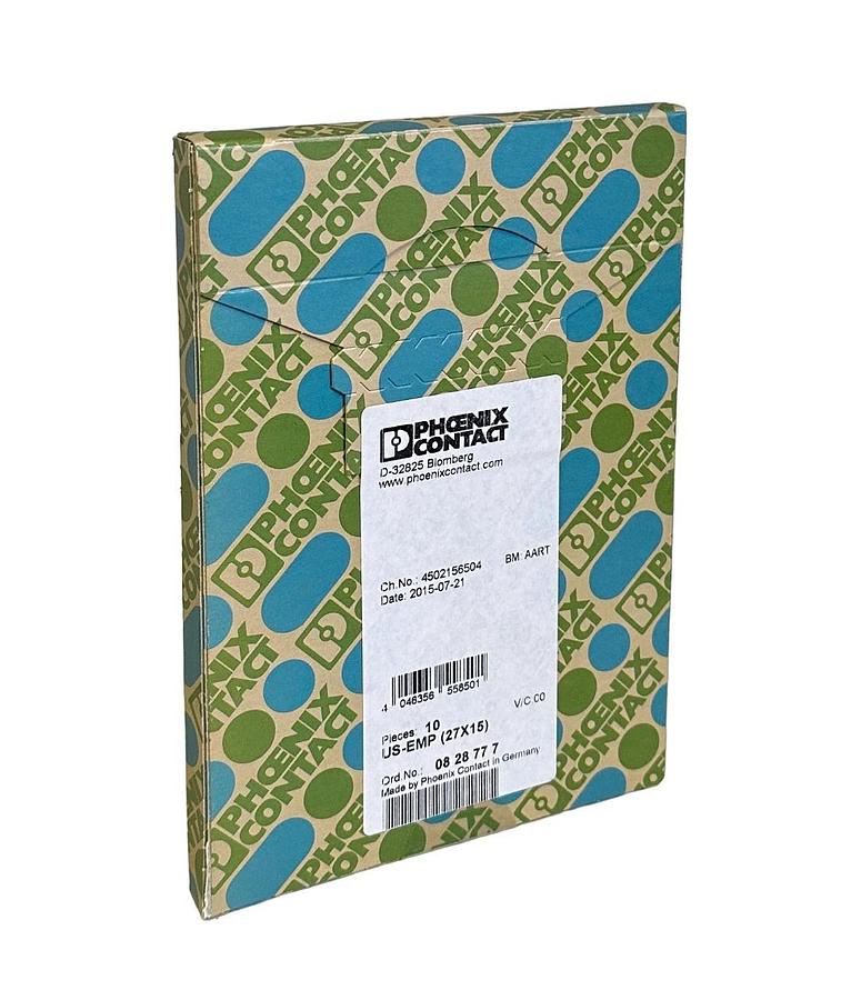 Used 10 NEW PHOENIX CONTACT US-EMP (27X15) THERMOMARK CARDS 08 28 77 7 / 0828777