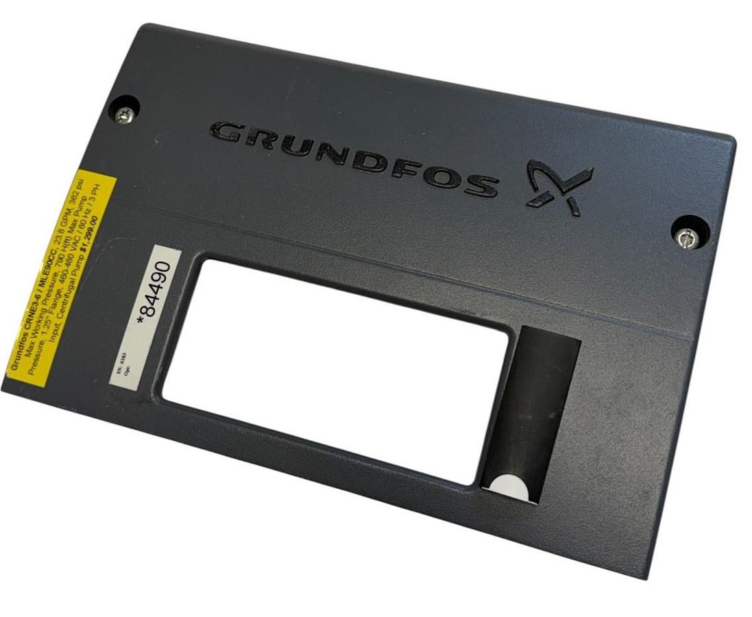 Used GRUNDFOS CRNE3-6 / MLE90CC MOTOR COVER PLATE 96086101 1