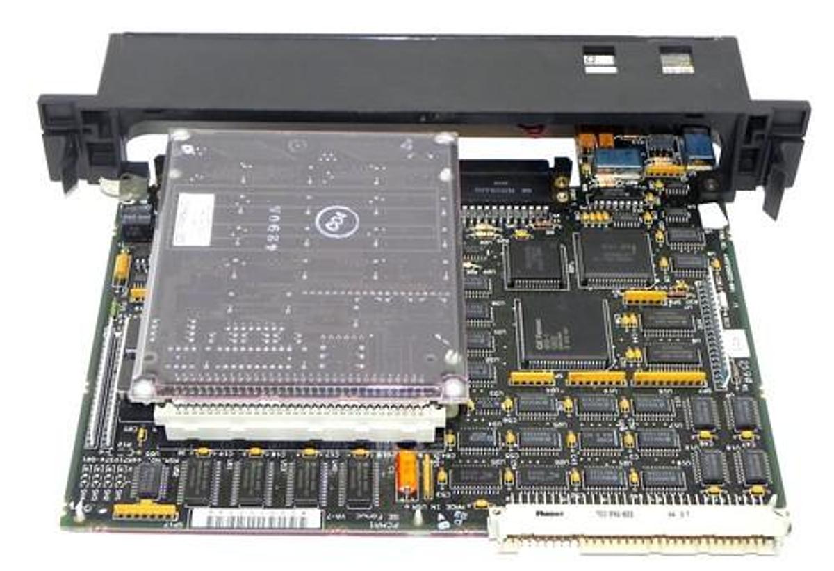 Used GE FANUC IC697ADC701C COPROCESSOR MODULE W/ IC697MEM719A 512KB CMOS MEM