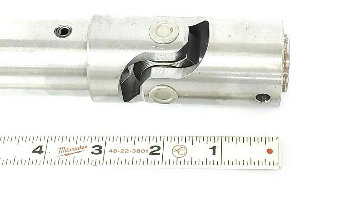 Used NEW GENERIC G0007738 U-JOINT COUPLING SHAFT AXLE 50825, 19" LENGTH