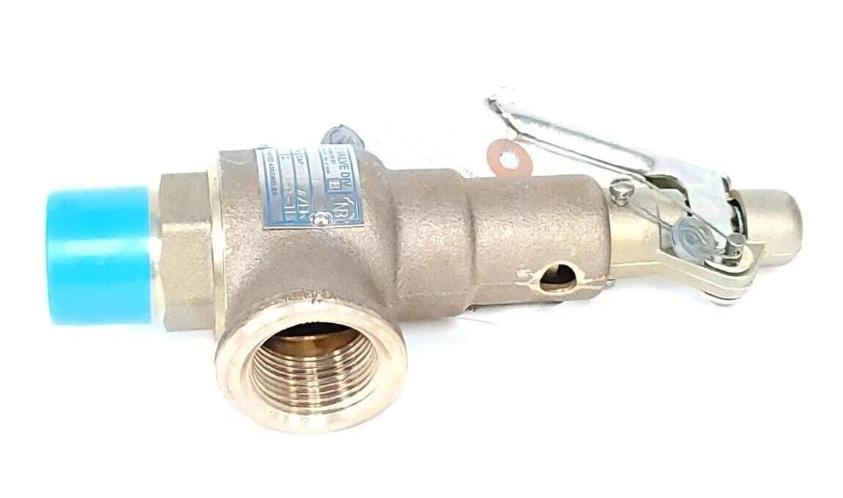 Used NIB KUNKLE 6010EEM01-AM0040 SIZE: 1'' STEAM RELIEF VALVE