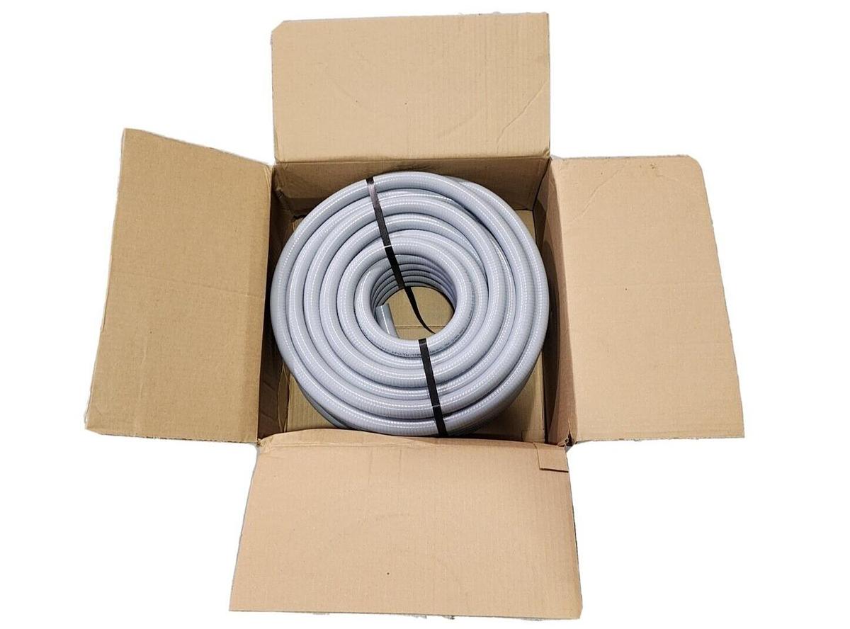 Used NIB HUBBELL G1075 KELLEMS POLYTUFF CONDUIT 3/4'' FLEXIBLE LIQUID TIGHT 100FT