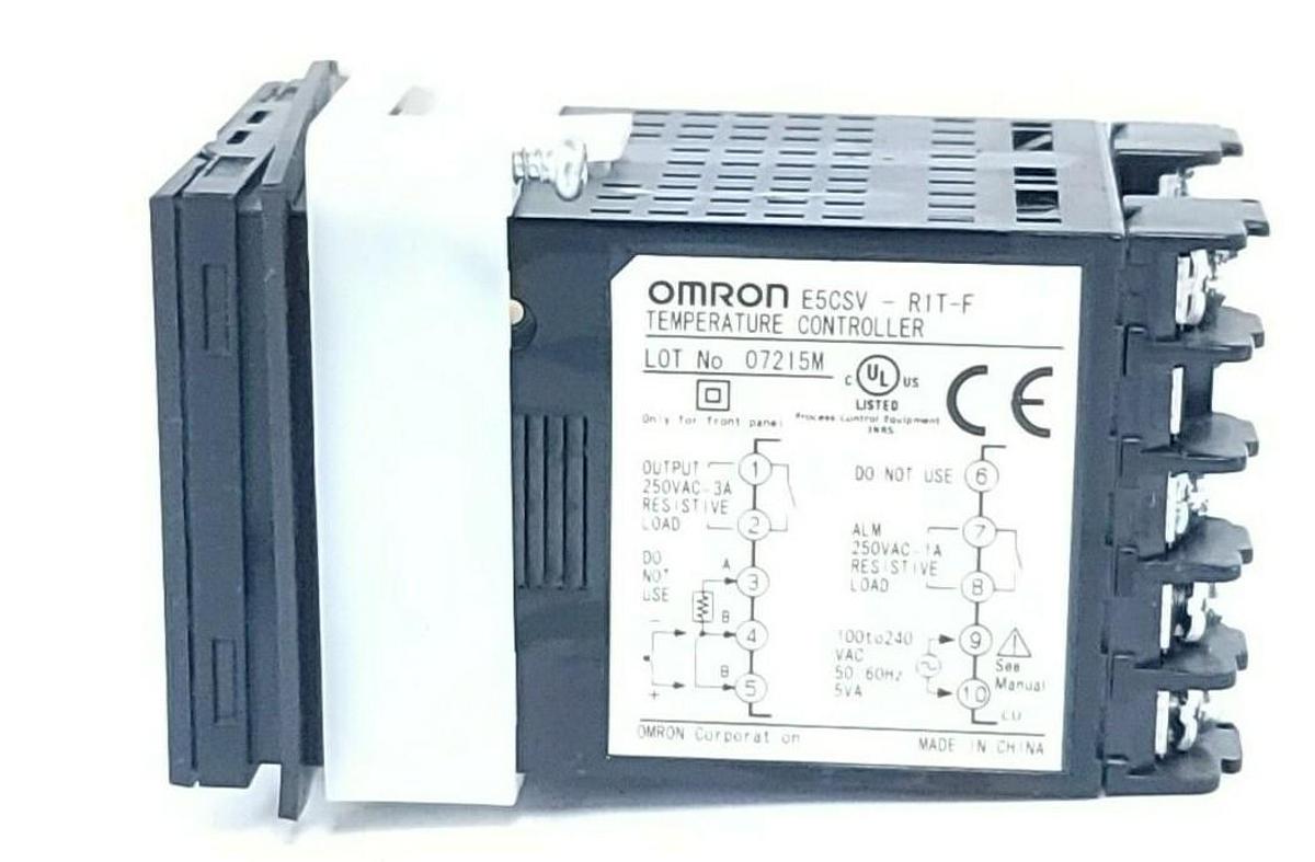 Used OMRON E5CSV-R1T-F TEMPERATURE CONTROLLER 100-240VAC 50/60HZ, E5CSV
