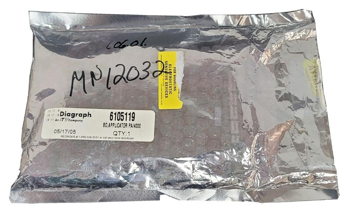 NEW DIAGRAPH 6105119-02 CONTROL PROCESS BOARD 20 PIN CONNECTION 6105-119-02
