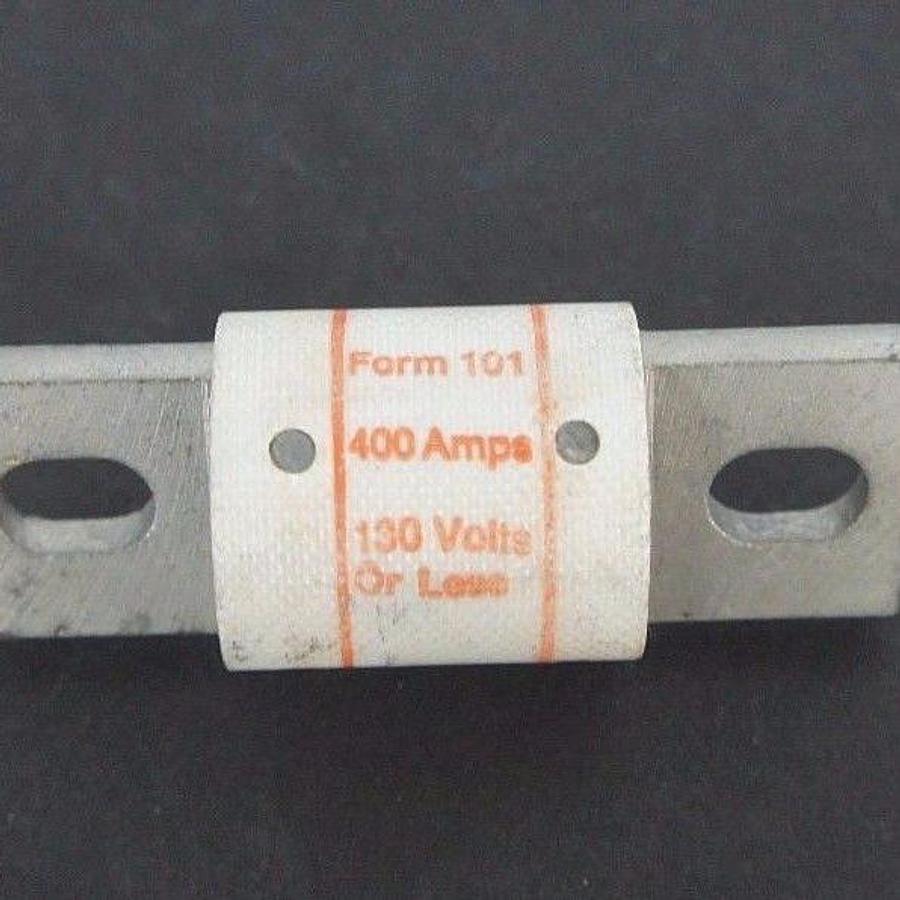 Used LOT OF 5 NEW GOULD SHAWMUT A13X400 AMPTRAP TYPE 4 FUSES 400 AMPS, 130 V