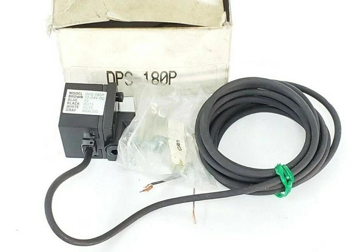 Used NUMATICS DPS-180P PRESSURE SENSOR DIGITAL 2M CABLE 12-24VDC, DPS180P