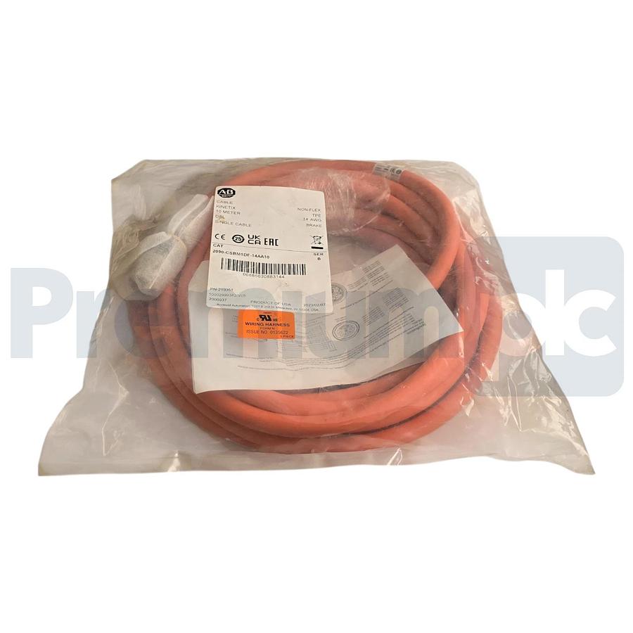 ALLEN BRADLEY 2090-CSBM1DF-14AA10 /B KINETIX 10m MOTOR POWER/BRAKE CABLE NSMP