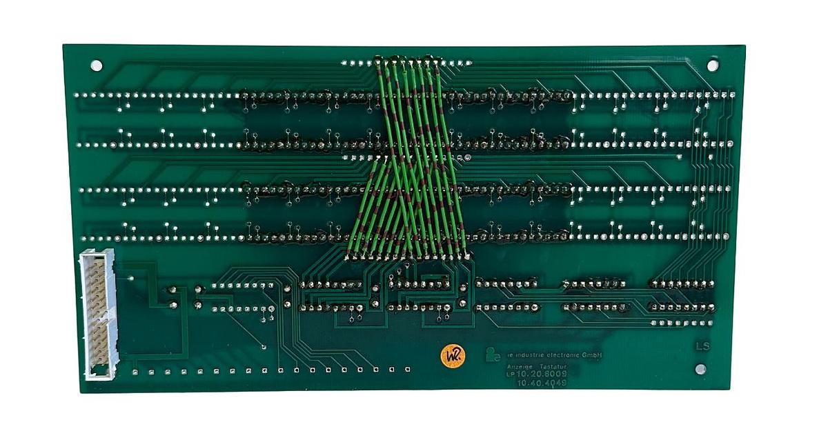 Used NEW IE INDUSTRIE 10.20.6009 / 10206009 16-DIGIT INDICATOR 10.40.4049 / 10404049