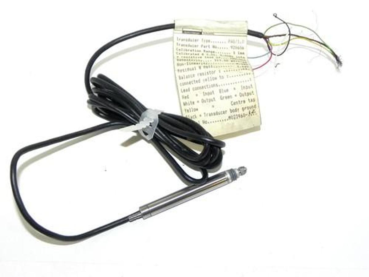 Used SOLARTRON 920606 GAUGING TRANSDUCER PROBE PNEUMATIC M023960-12, TYPE PAG/1.0