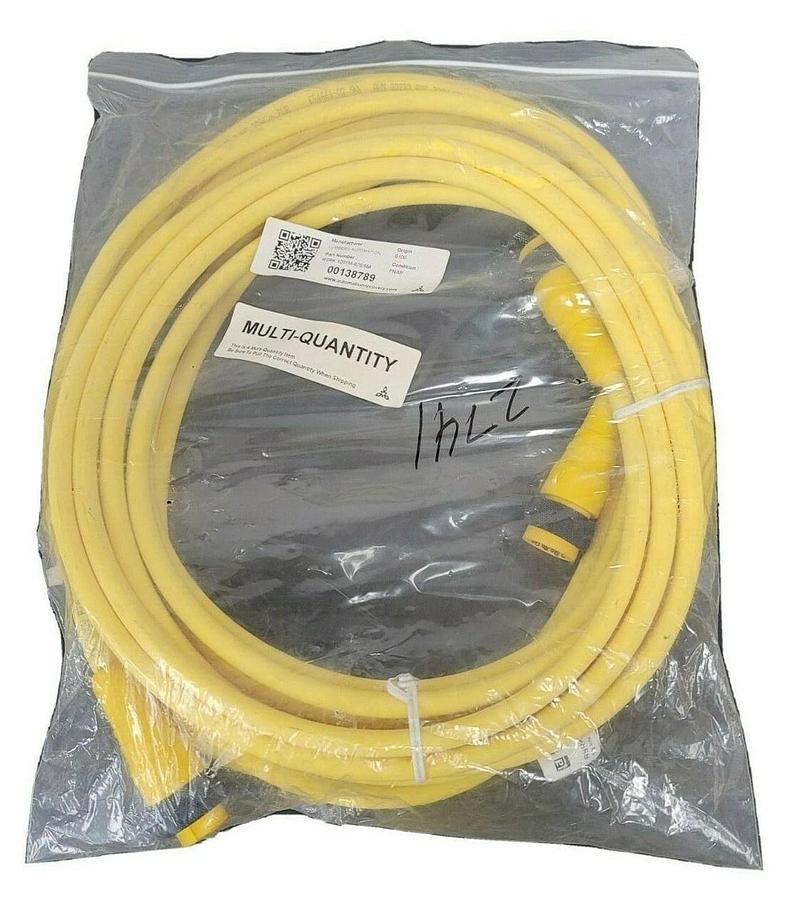 Used NEW LUMBERG RSRK-1201M-676/5M CORDSET 12-POLE 18 AWG