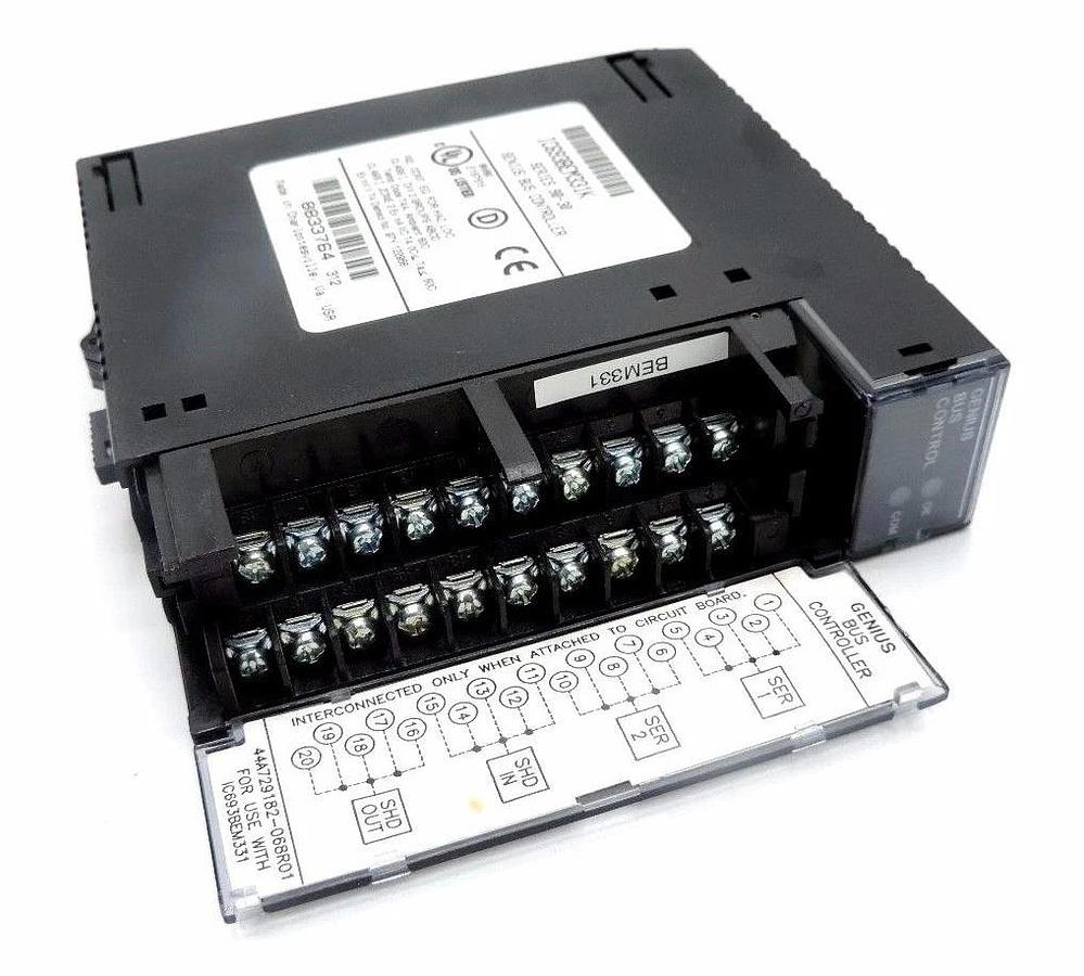 Used GE FANUC IC693BEM331K SERIES 90-30 GENIUS BUS MODULE