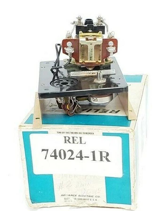 Used RELIANCE ELECTRIC 74024-1R RELAY MODULE 401583-A REL 74024-IR